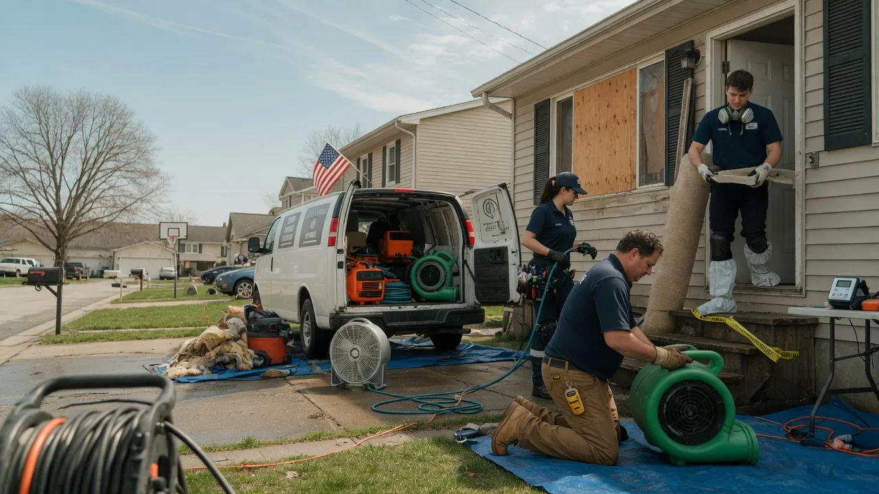 Water Damage Restoration in Sioux Falls, SD near me